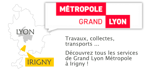 Les services de Grand Lyon Métropole à Irigny